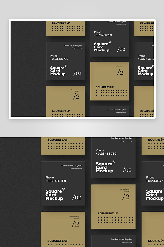 海报广告传单样机mockup分层素材-众图网