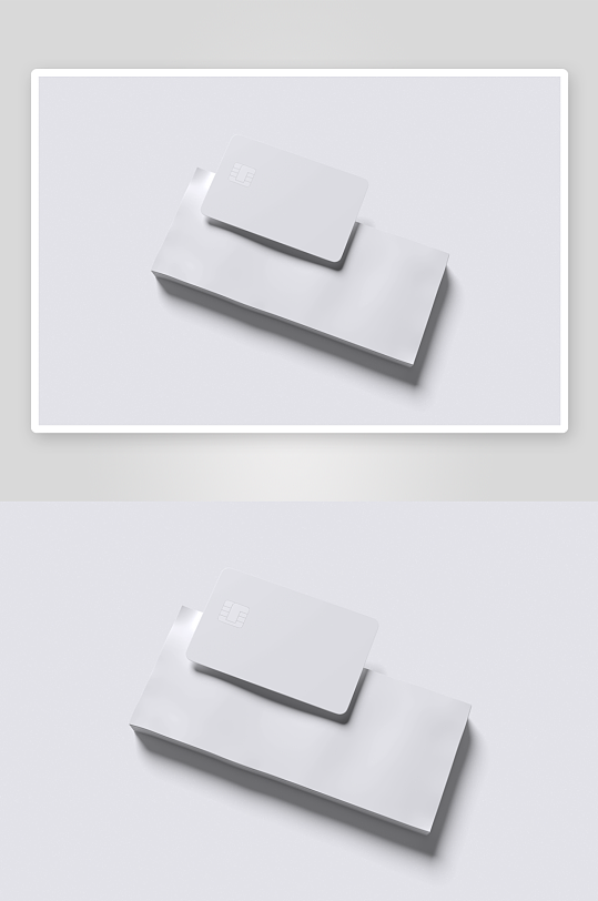 卡片样机mockup分层素材-众图网