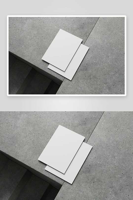 传单广告样机mockup分层素材-众图网