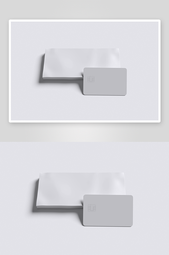 卡片名片样机mockup分层素材-众图网