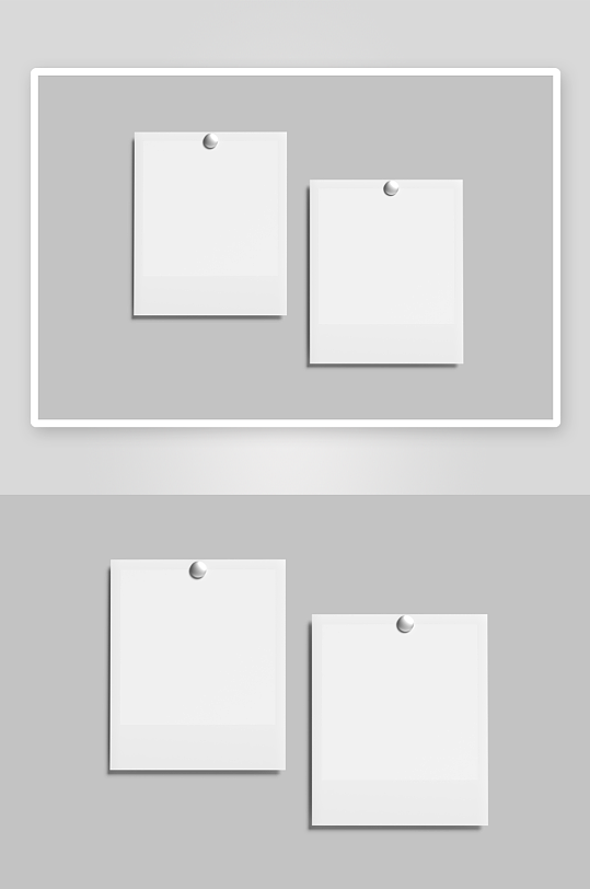 书本宣传单折页样机mockup分层素材-众图网