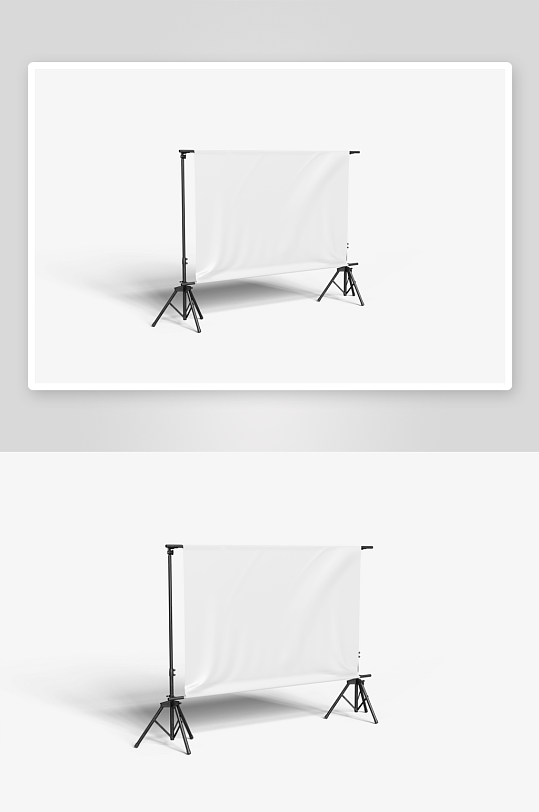 广告栏样机mockup分层素材-众图网