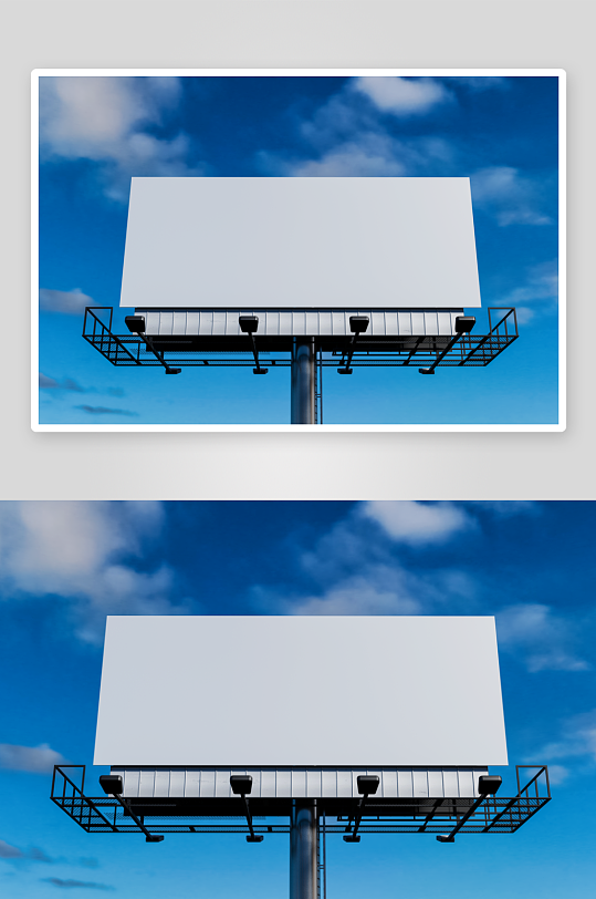 户外广告样机mockup分层素材-众图网