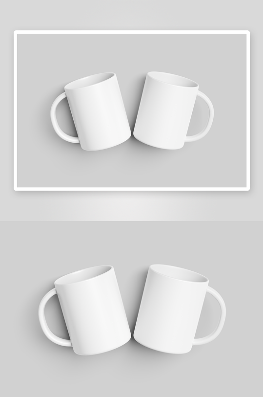 马克杯样机mockup分层素材-众图网
