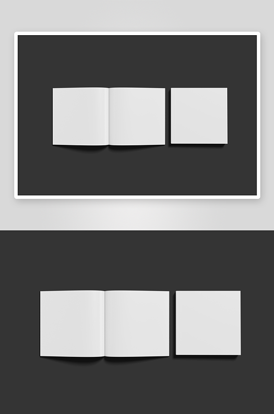 传单折页样机mockup分层素材-众图网