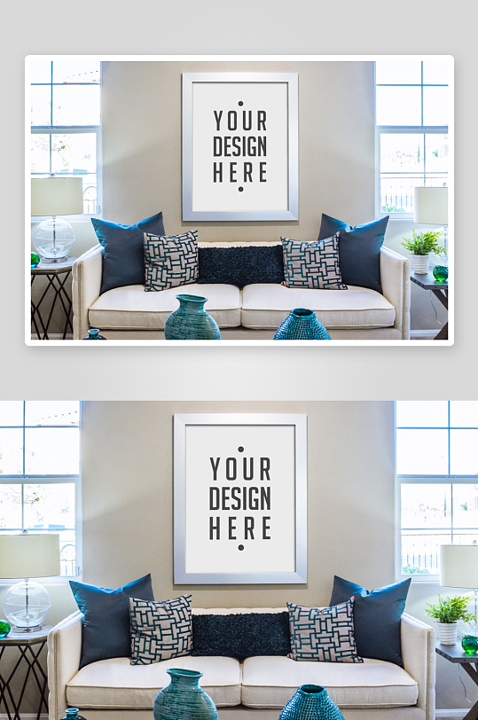 广告传单样机mockup分层素材-众图网