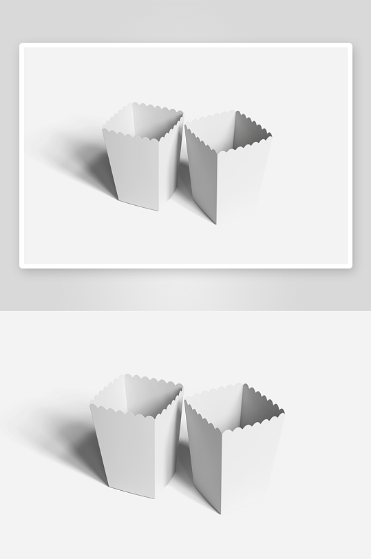 垃圾桶样机mockup分层素材-众图网