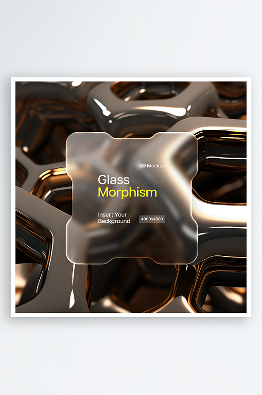 透明效果样机mockup分层素材-众图网