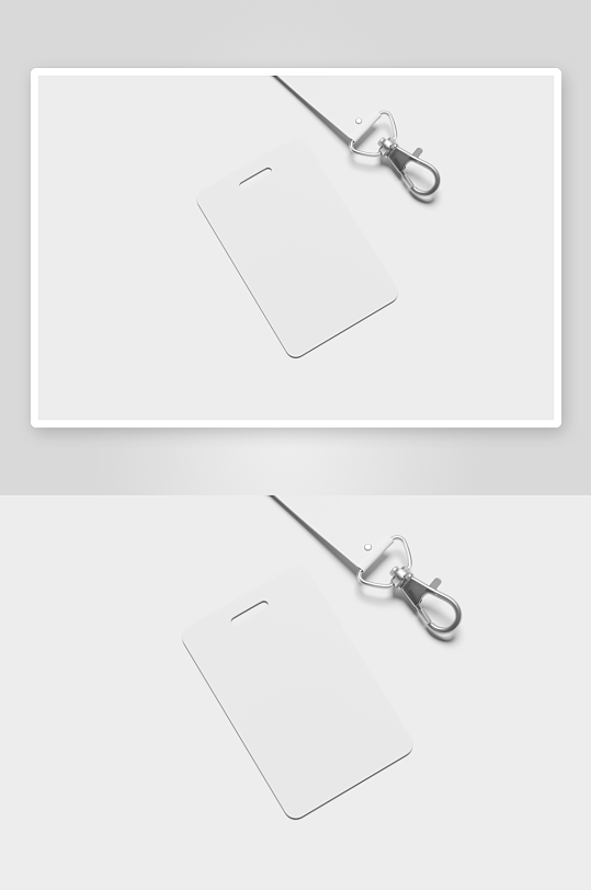 工卡吊牌样机mockup分层素材-众图网