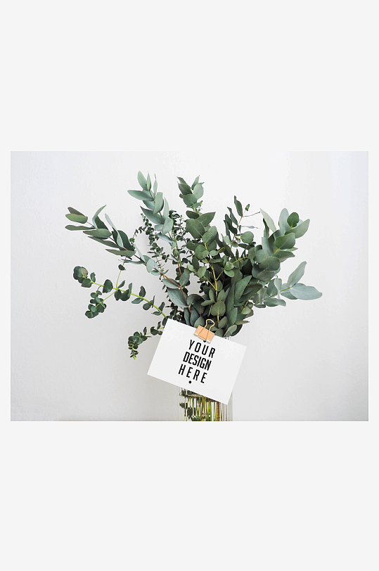 宣传单样机mockup分层素材-众图网