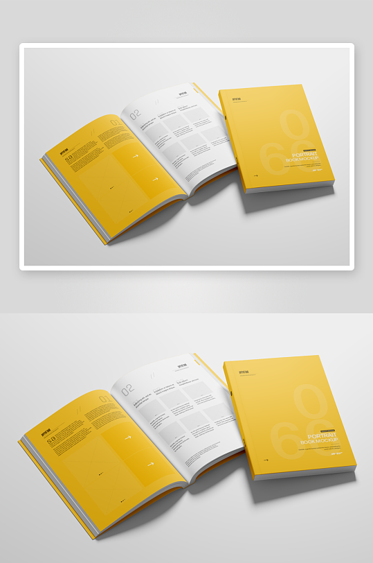 广告传单样机mockup分层素材-众图网