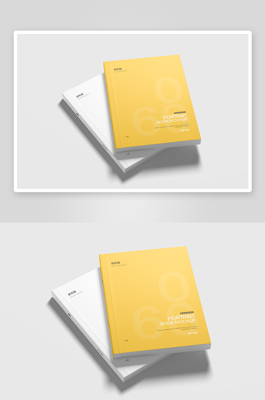 广告传单样机mockup分层素材-众图网