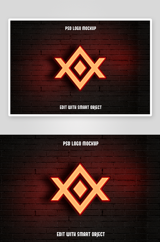 LOGO样机mockup分层素材-众图网