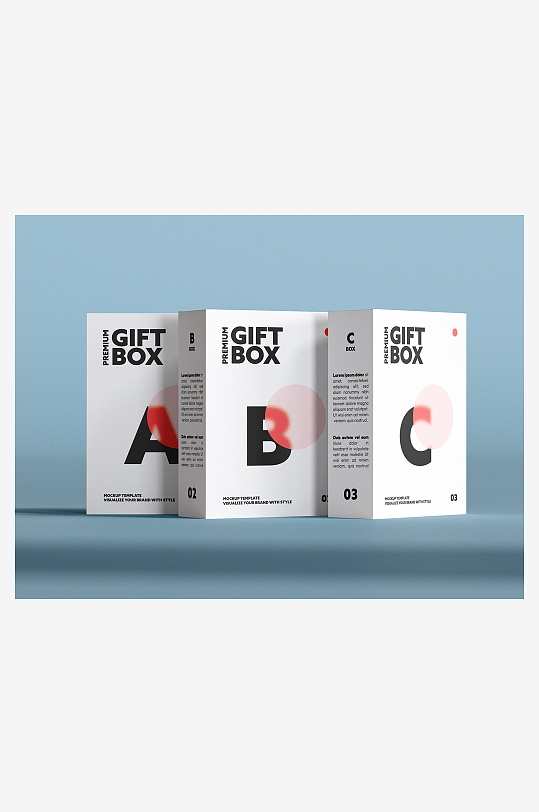 宣传折页样机mockup分层素材-众图网