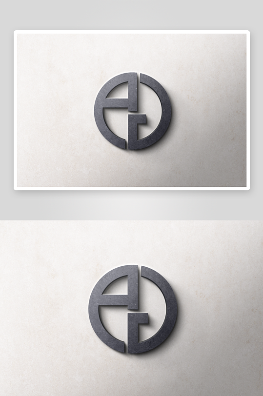 LOGO图标样机mockup分层素材-众图网
