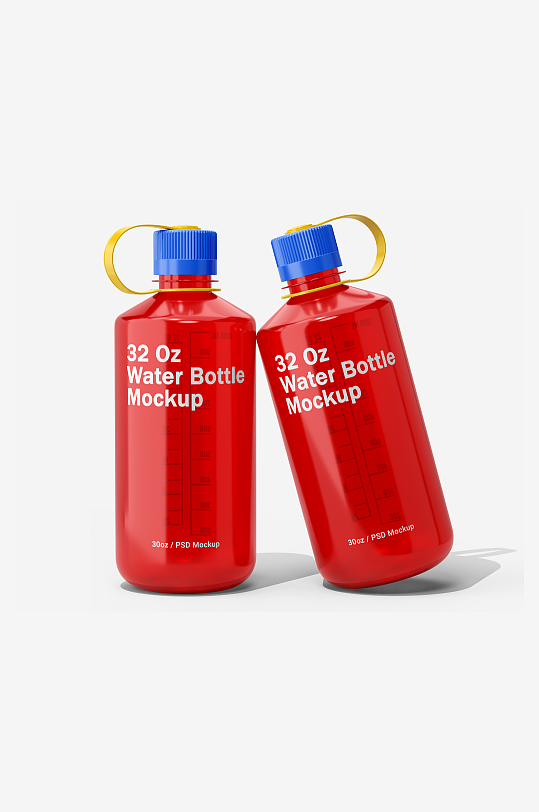 饮料瓶样机mockup分层素材-众图网