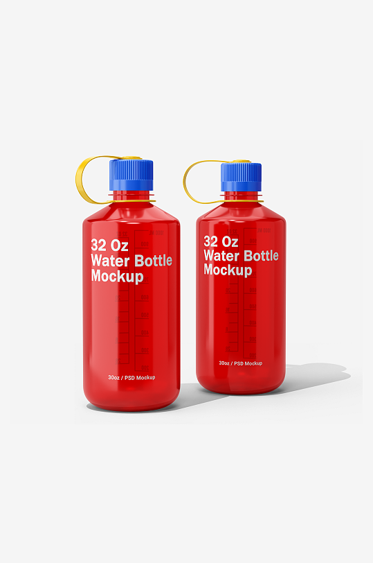 饮料瓶样机mockup分层素材-众图网