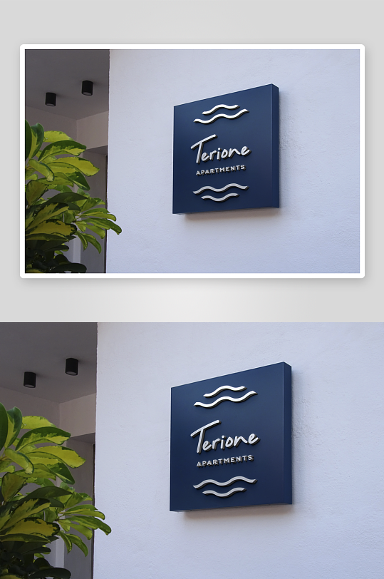 商店招牌样机mockup分层素材-众图网