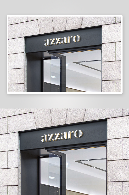 商店图标标志样机mockup分层素材-众图网