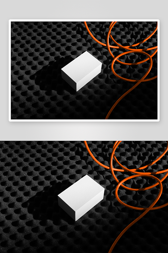 卡片名片样机mockup分层素材-众图网