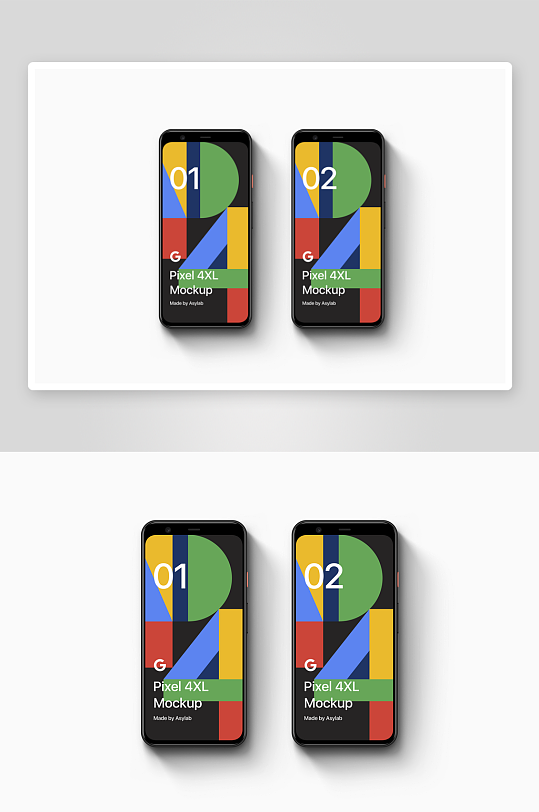 手机样机mockup分层素材-众图网