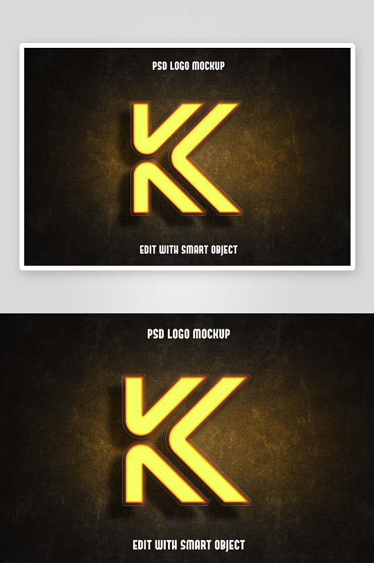 LOGO图标样机mockup分层素材-众图网