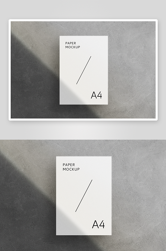 广告传单样机mockup分层素材-众图网