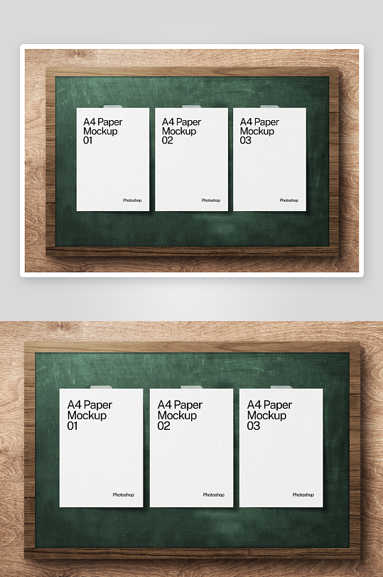 广告传单样机mockup分层素材-众图网