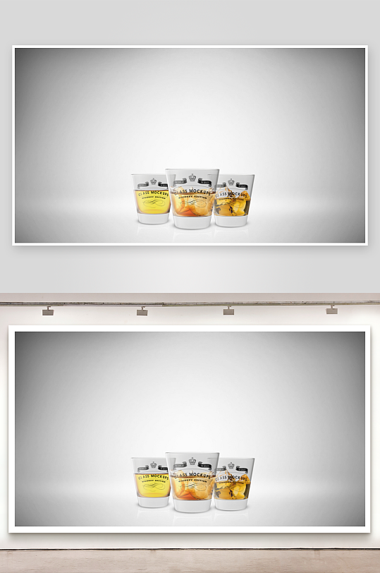 威士忌酒杯样机mockup分层素材-众图网