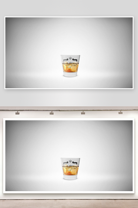 威士忌酒杯样机mockup分层素材-众图网