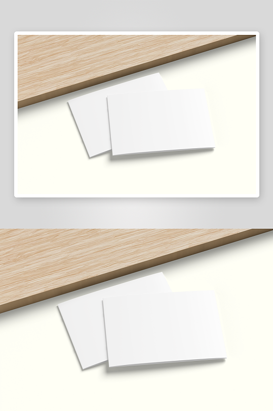 纸张信纸样机mockup分层素材-众图网