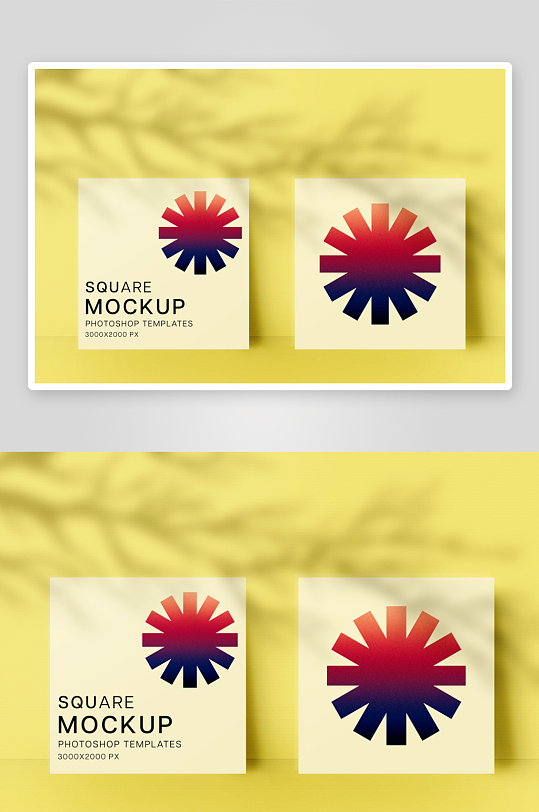 广告传单样机mockup分层素材-众图网