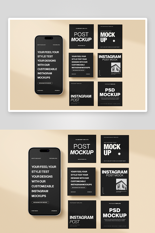 手机样机mockup分层素材-众图网