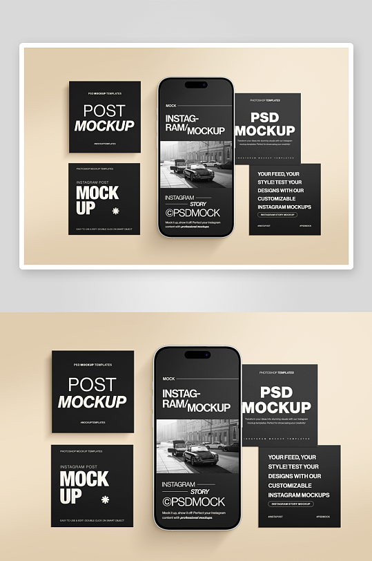 手机样机mockup分层素材-众图网