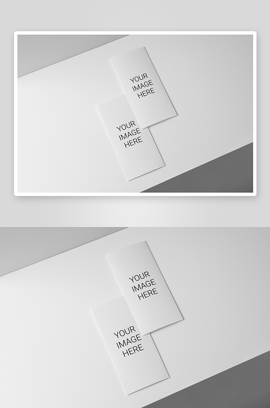 传单折页样机mockup分层素材-众图网