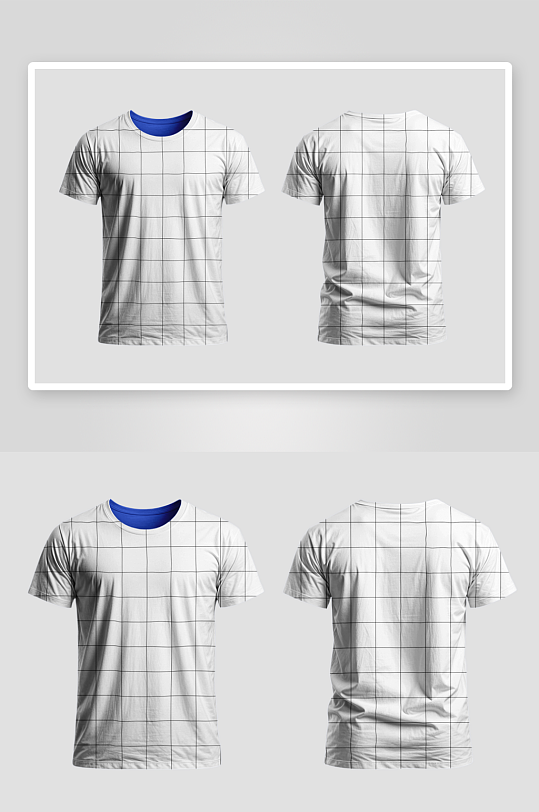 T恤衣服样机mockup分层素材-众图网