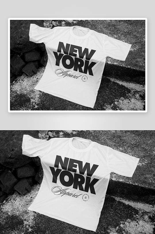 T恤样机mockup分层素材-众图网