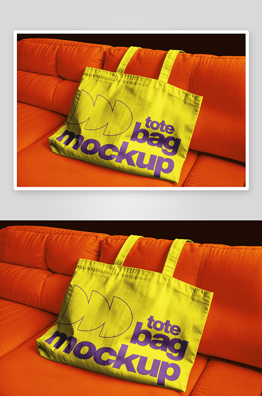 手提袋样机mockup分层素材-众图网