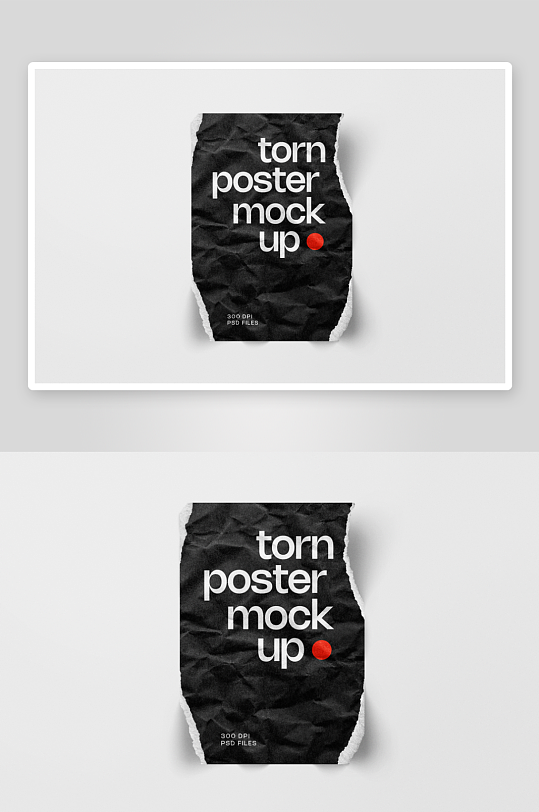 广告传单样机mockup分层素材-众图网