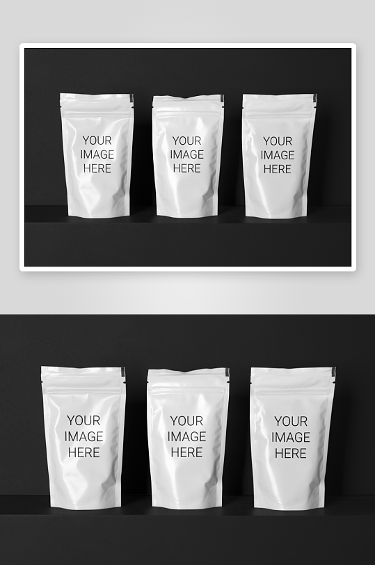 塑料包装样机mockup分层素材-众图网