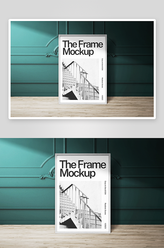 广告传单样机mockup分层素材-众图网