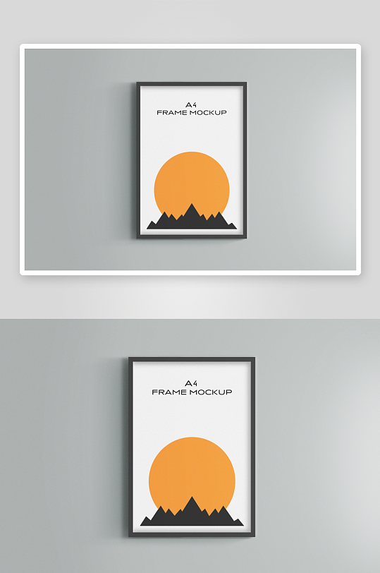 户外广告栏样机mockup分层素材-众图网