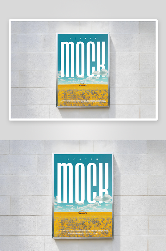 广告传单样机mockup分层素材-众图网