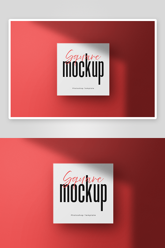 广告传单样机mockup分层素材-众图网