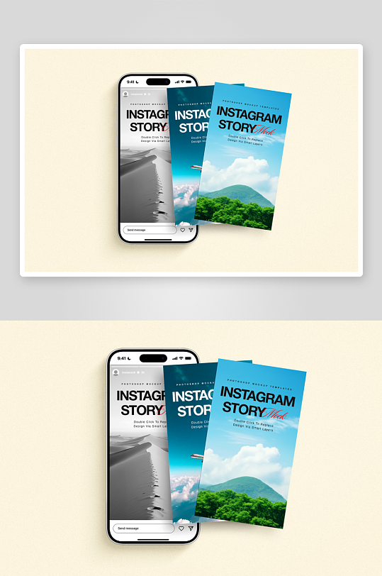 手机样机mockup分层素材-众图网