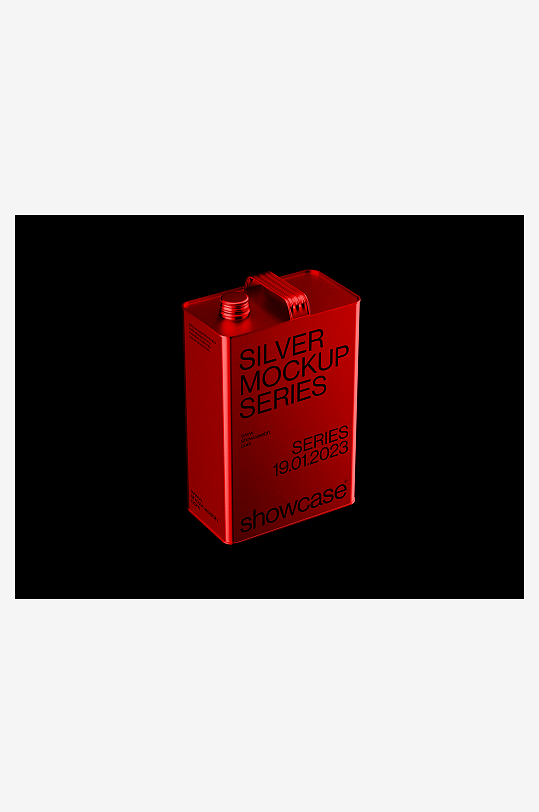 铁盒样机mockup分层素材-众图网