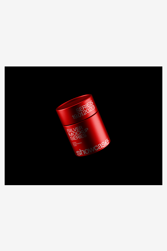 罐装盒子样机mockup分层素材-众图网