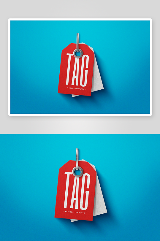 吊牌样机mockup分层素材-众图网