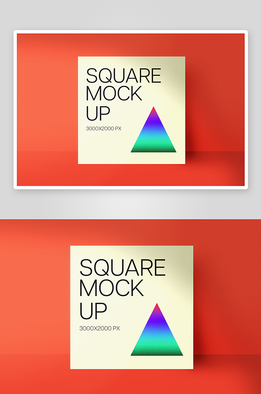 广告橱窗宣传单样机-众图网