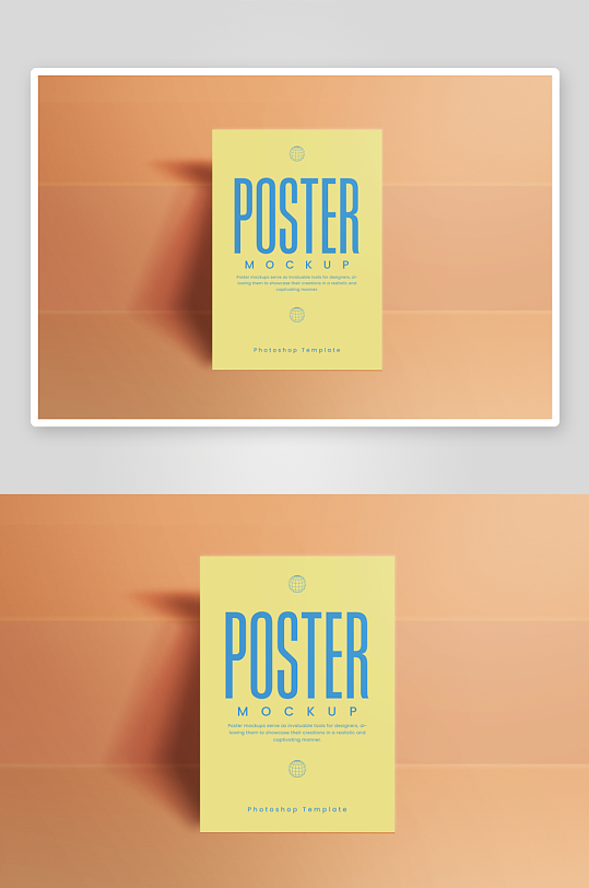 广告橱窗宣传单样机-众图网